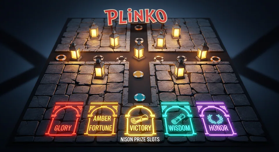 Cobblestone Drop plinko board